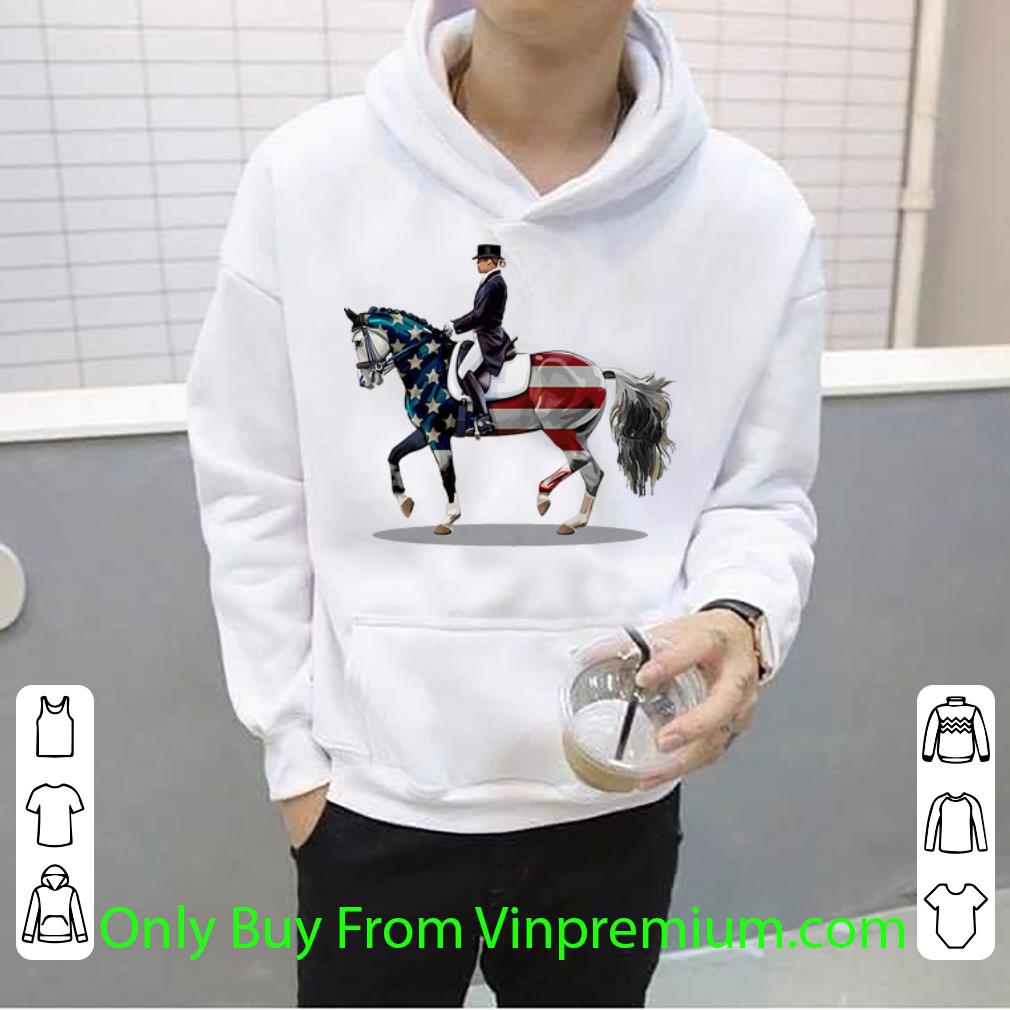 Hot Horse American Flag Dressage shirt