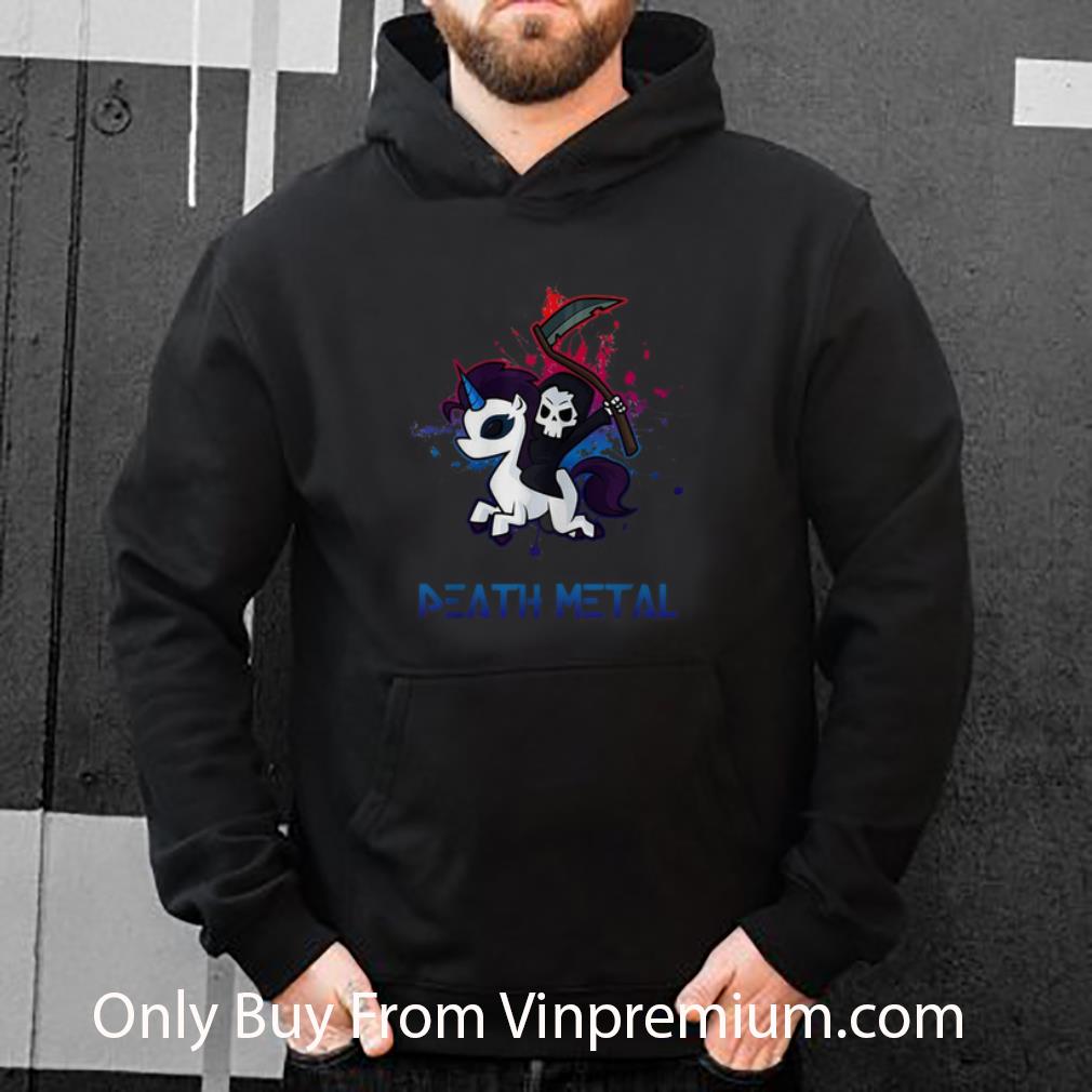 Top Death Metal Death Riding Unicorn shirt