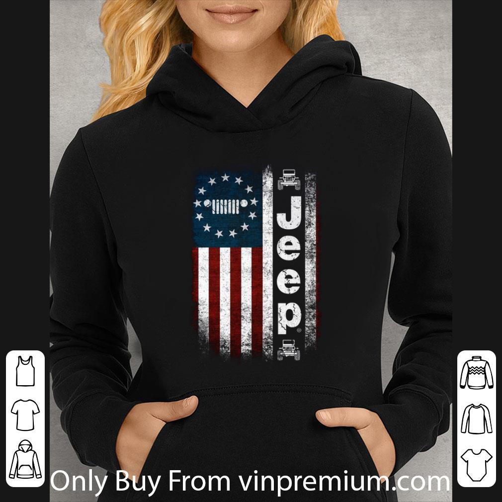 Original Jeep Betsy Ross Flag shirt