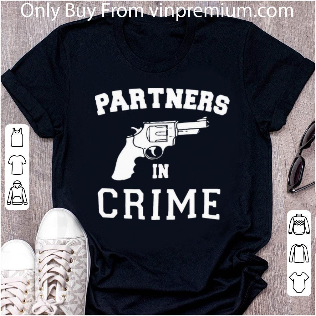 Original Partners In Crime Gun shirt 7