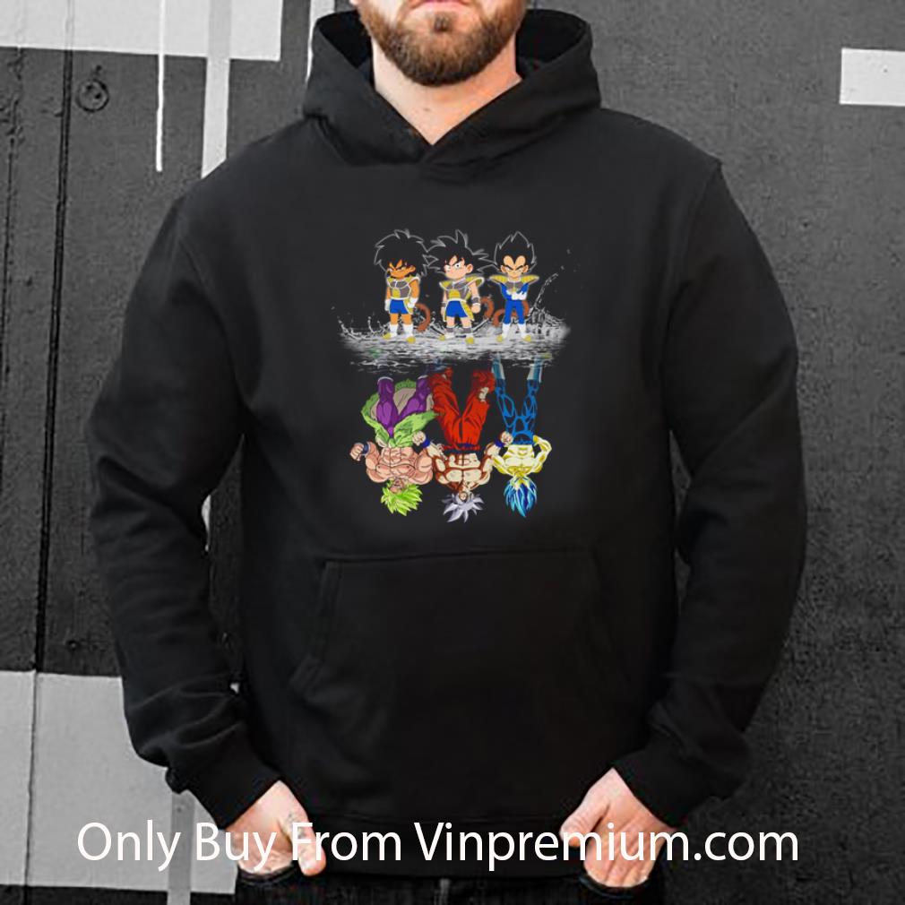 Original Baby Broly Son Goku Vegeta Reflection Water Mirror Super Saiyans shirt