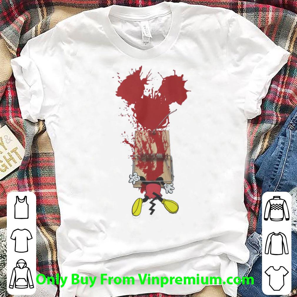 Awesome Mickey Mouse Trap Blood Halloween shirt 6