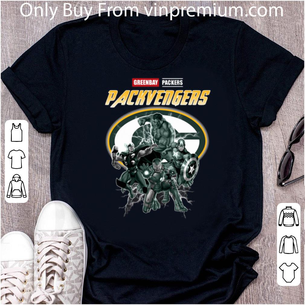 Hot Greenbay Packers Packvengers Avengers Marvel shirt 6