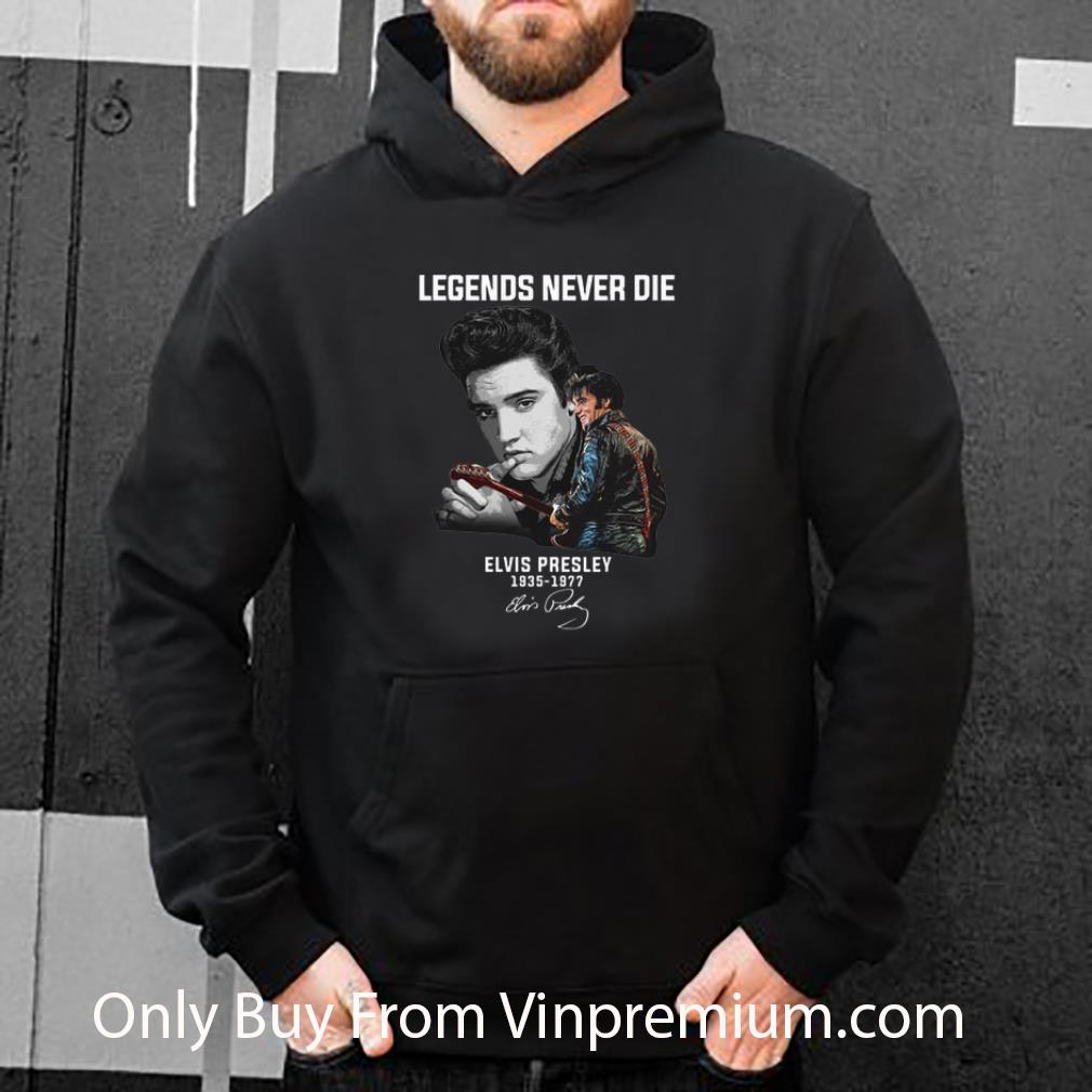 Official Legends Never Die Elvis Presley 1935-1977 Signature shirt