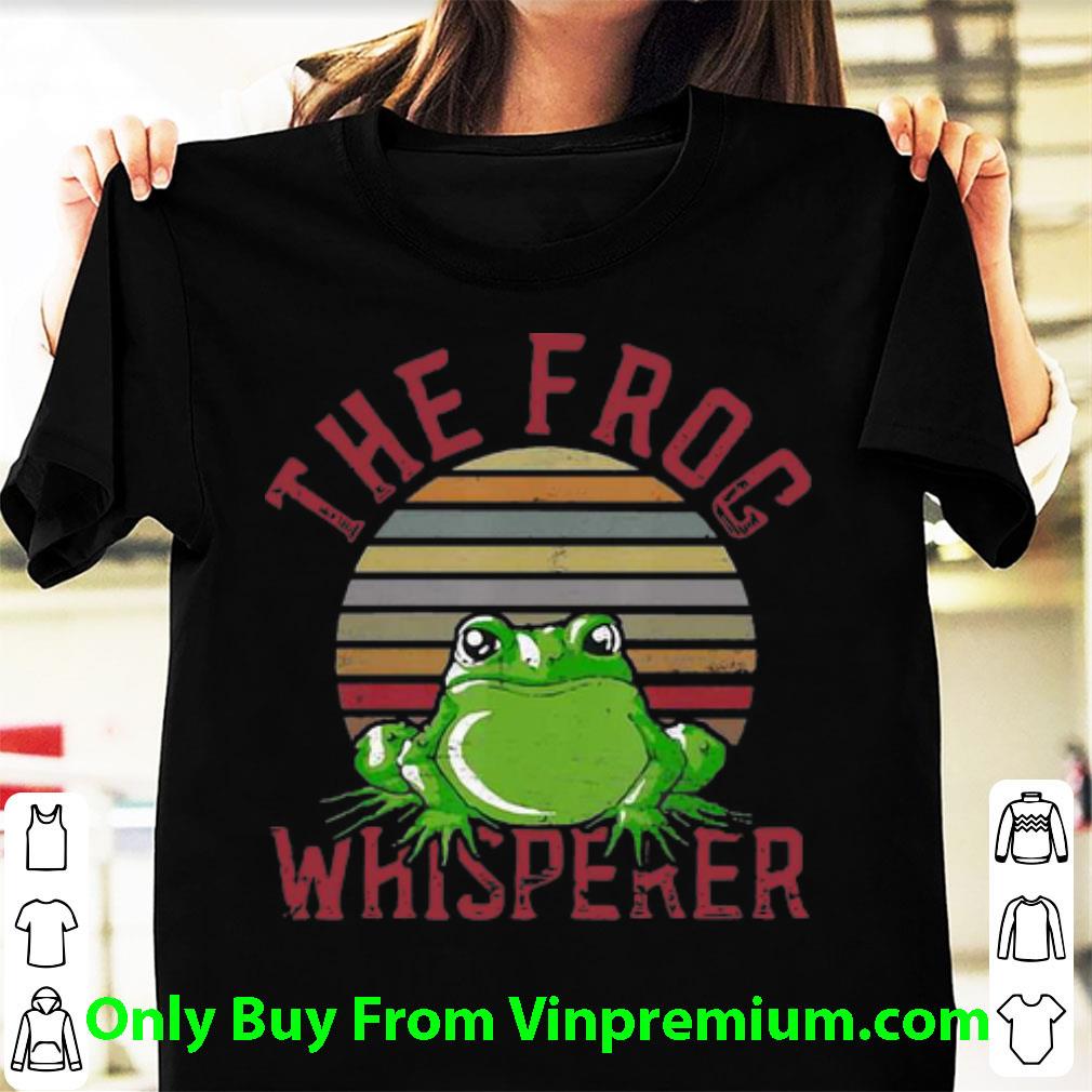 Top Vintage The Frog Whisperer shirt 7
