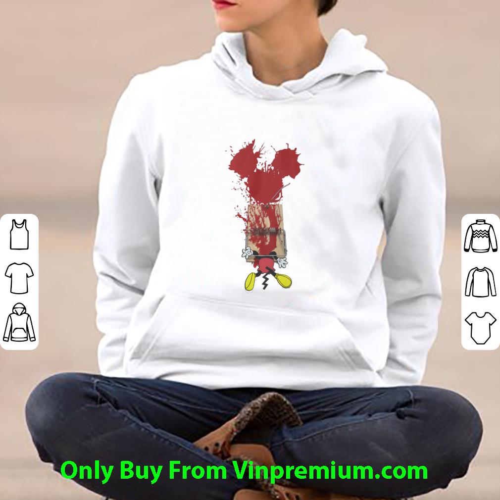 Awesome Mickey Mouse Trap Blood Halloween shirt