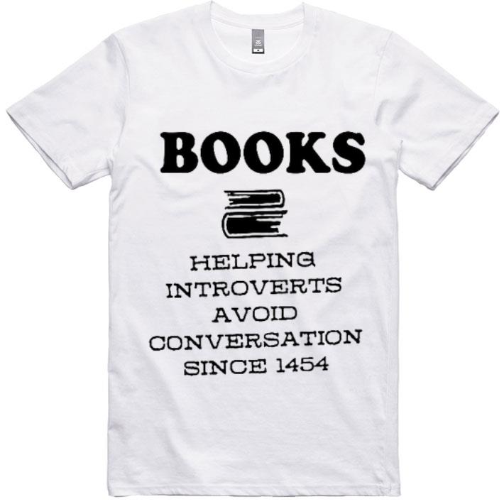 Top Books Helping Introverts A Void Conversation Since 1454 shirt 6