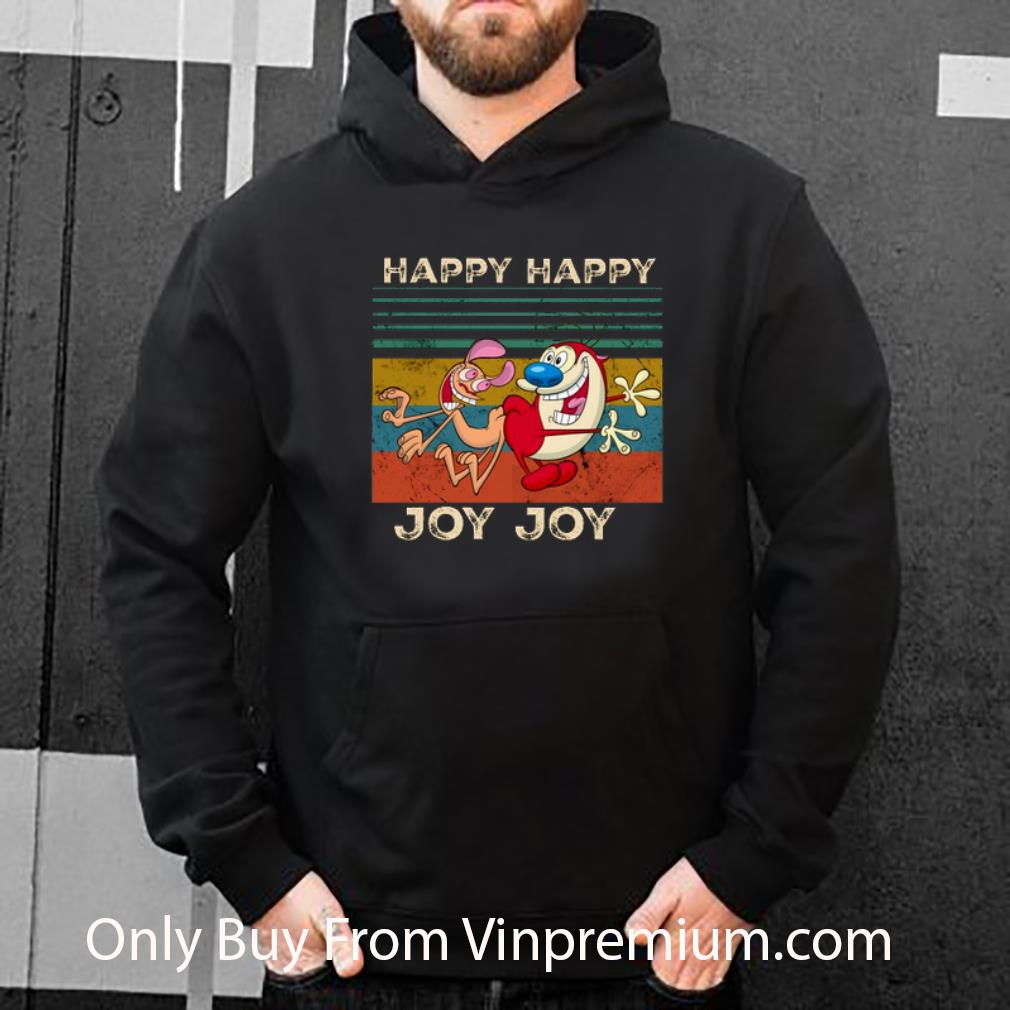 Official Vintage Happy Happy Joy Joy The Ren & Stimpy Show shirt