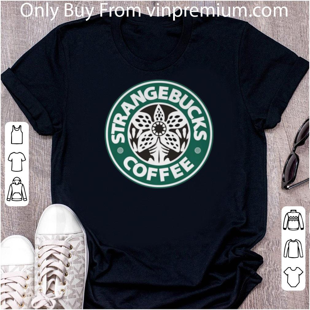 Nice Demogorgon Strangebucks Coffee Stranger Things shirt 6