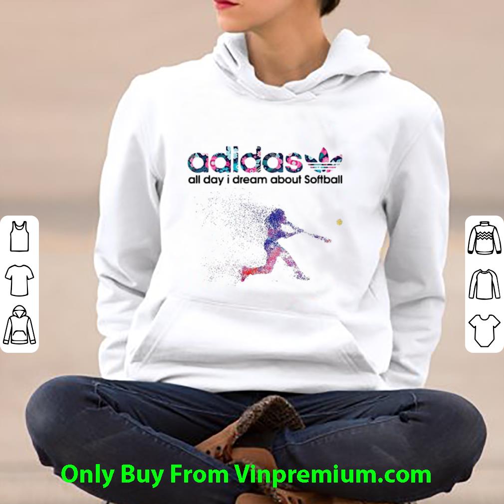 Official Adidas All Day I Dream About Softball shirt