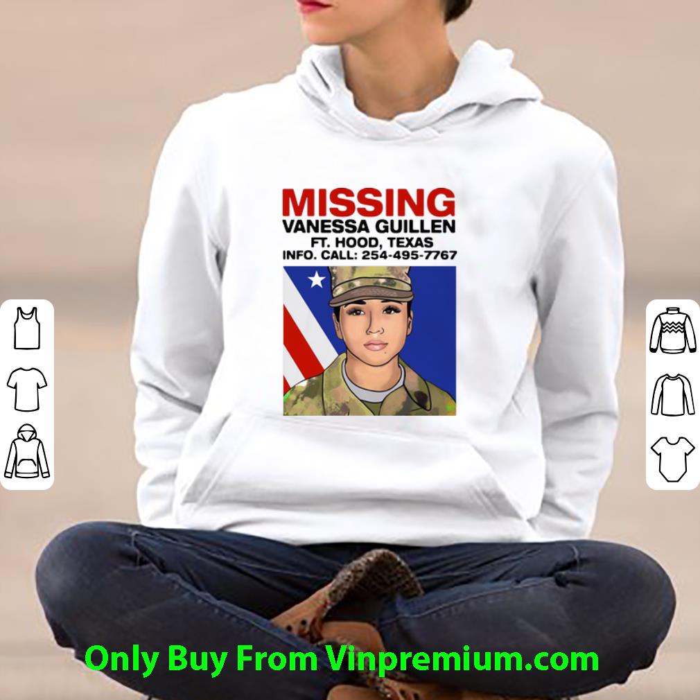 Awesome Missing Vanessa Guillen Fort Hood Texas shirt