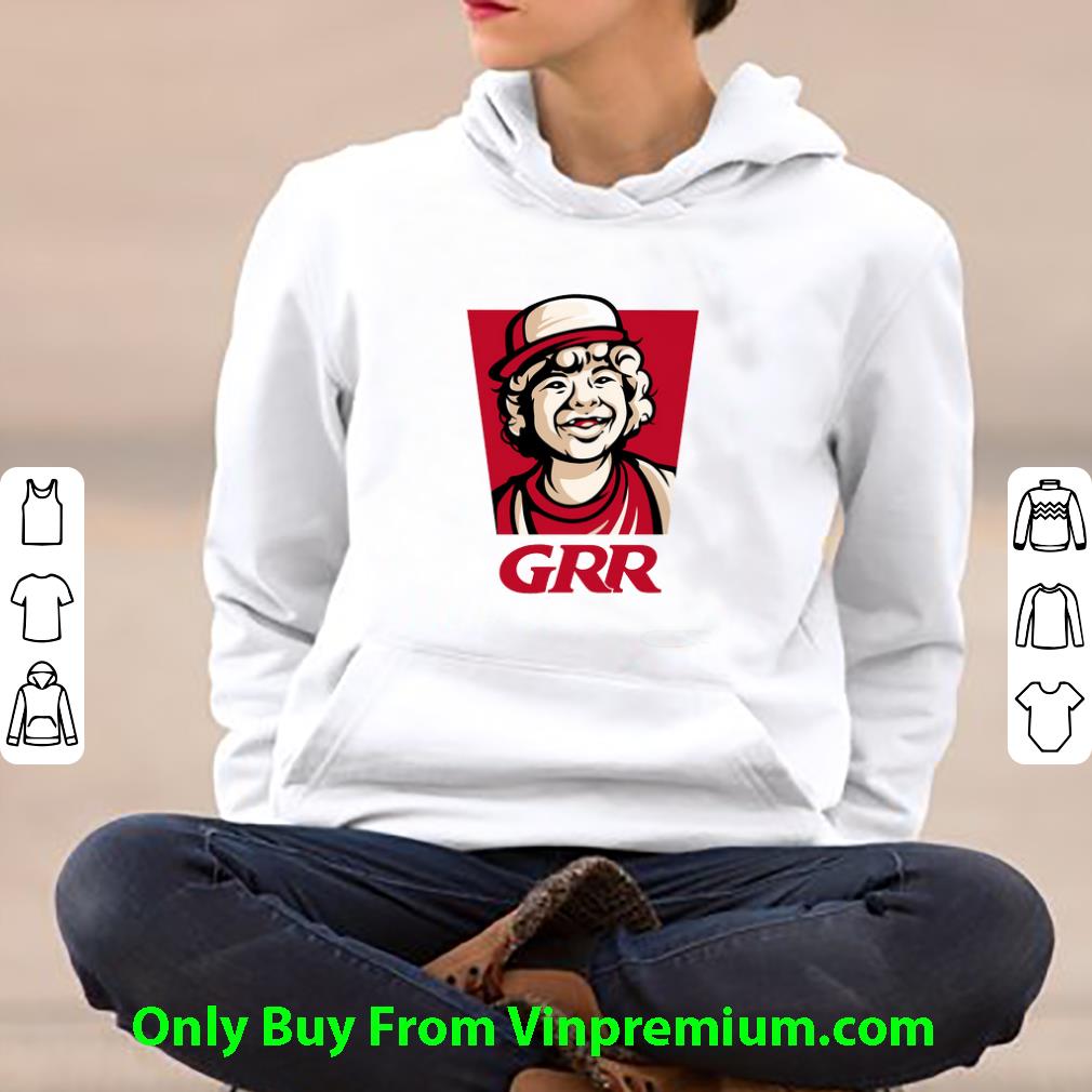 Top Stranger Things Dustin Grr Parody shirt