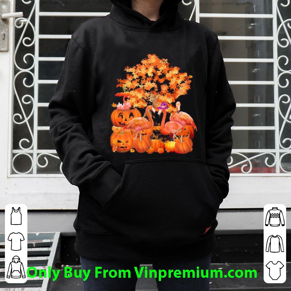Original Fall Flamingo Halloween Pumpkin shirt