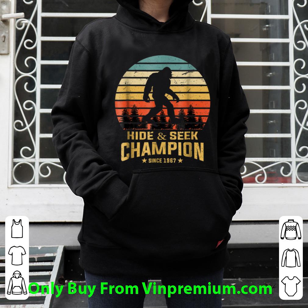 Original Hide and Seek World Champion Bigfoot Vintage shirt