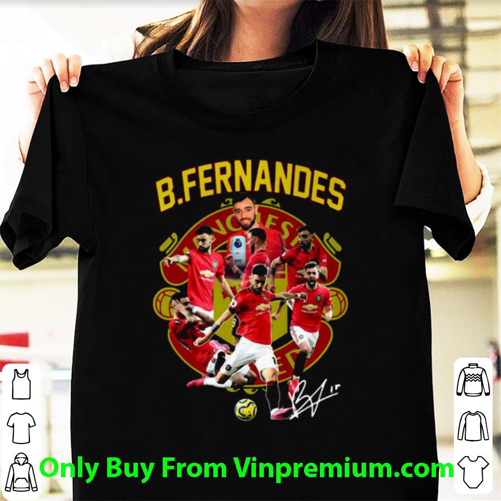 Premium Manchester United Bruno Fernandes Signature shirt 6