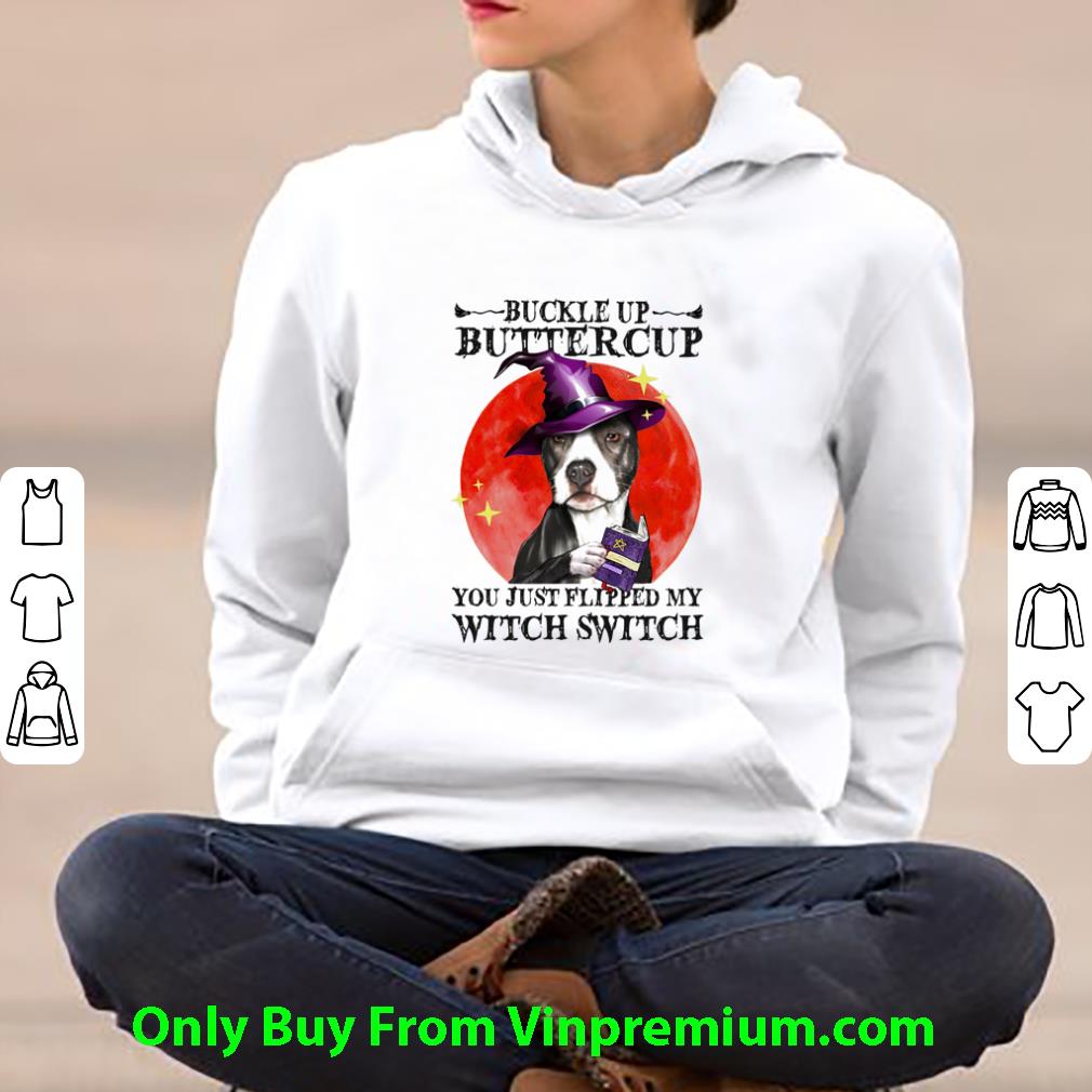 Nice Halloween Pitbull Buckle Up Buttercup You Just Flipped My Witch Switch Sunset shirt 7 Nice Halloween Pitbull Buckle Up Buttercup You Just Flipped My Witch Switch Sunset shirt