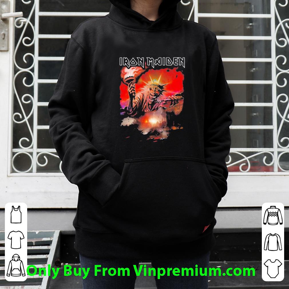 Nice Iron Maiden Band Eddie The Statue Of Liberty shirt