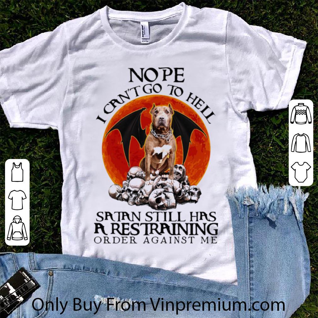 Hot Boxer Skulls Nope I Can’t Go To Hell Satan Still Has A Restraining Order Against Me shirt 7