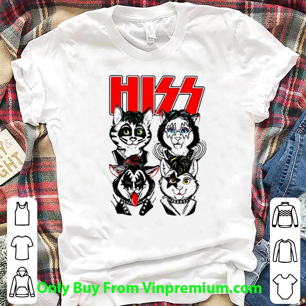 Nice Kiss Hiss Cats Band Rock shirt 7