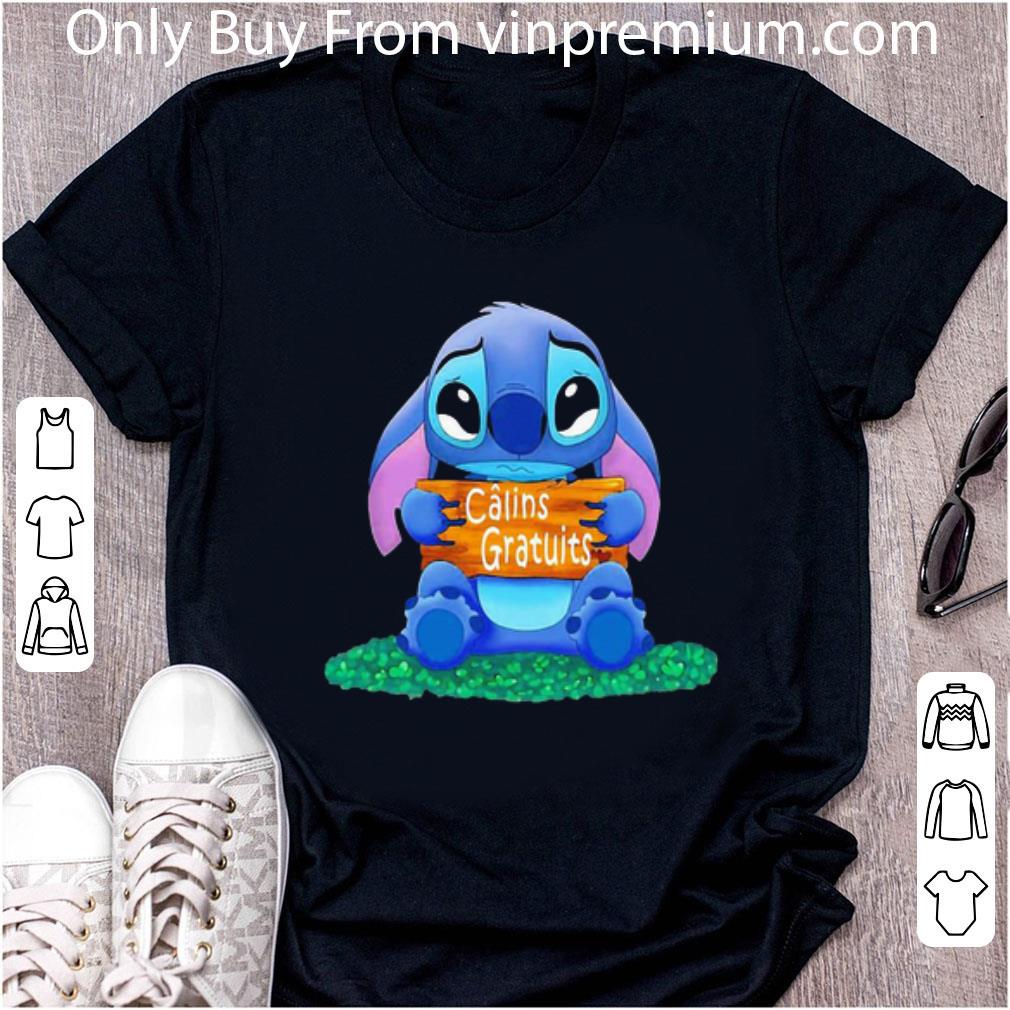 Official Disney Stitch Hug Calins Gratuits shirt 7