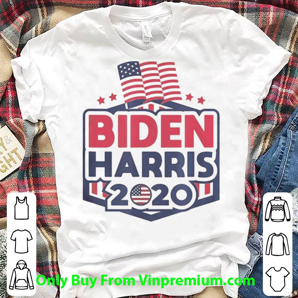 Top Joe Biden Kamala Harris 2020 American Flag shirt 7