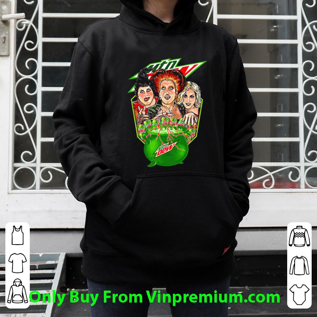 Premium Halloween Hocus Pocus Sister Sandersons Mountain Dew shirt