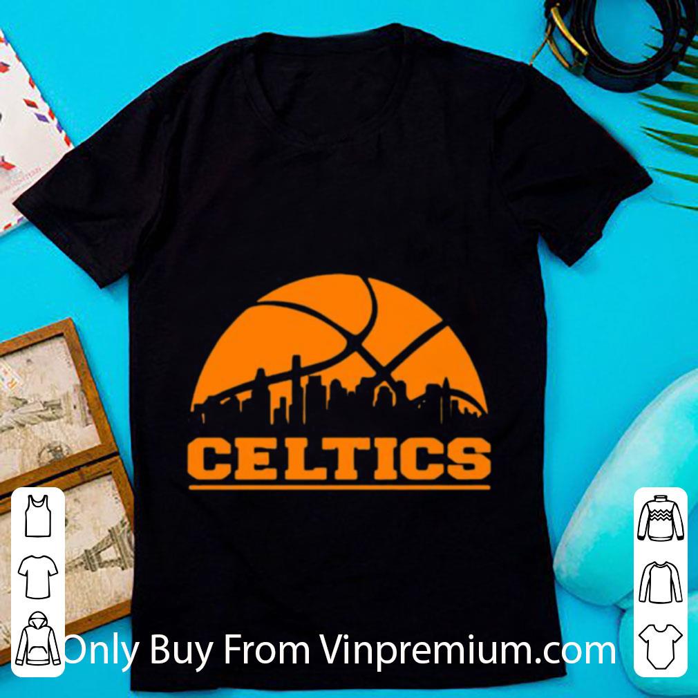 Great Boston Celtics Basketball Logo City shirt 6