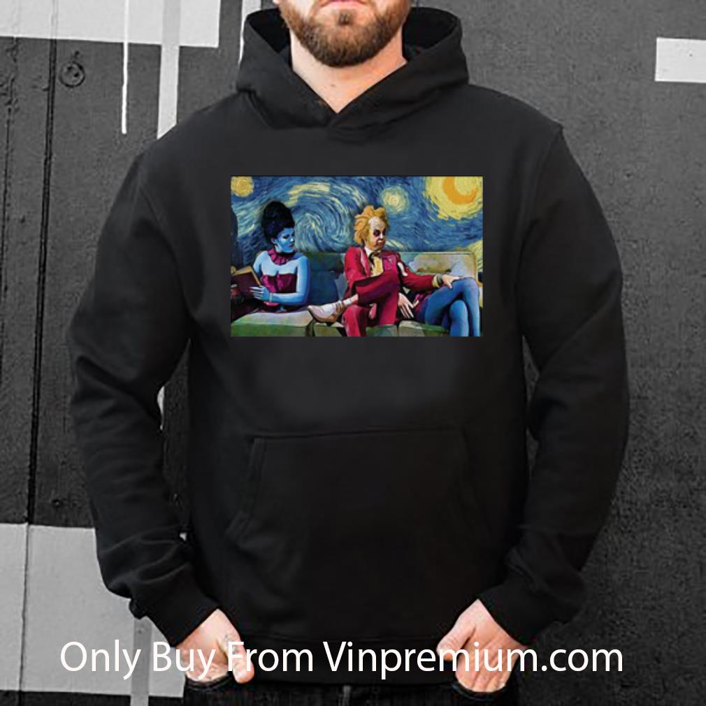 Great Beetlejuice Michael Keaton Starry Night Poster Vincent Van Gogh shirt 7 Great Beetlejuice Michael Keaton Starry Night Poster Vincent Van Gogh shirt