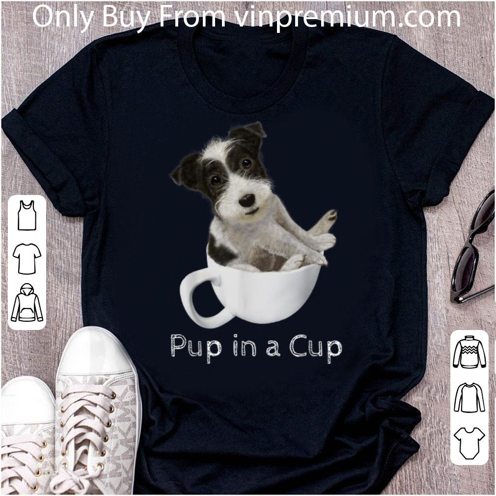 Hot Jack Russell Terrier Puppy In A Cup shirt 7