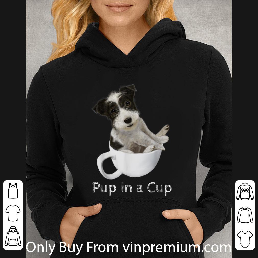 Hot Jack Russell Terrier Puppy In A Cup shirt