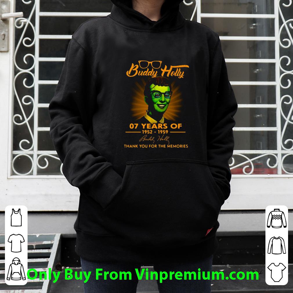 Nice Buddy Holly 07 Years Of 1952-1959 Signature shirt 7 Nice Buddy Holly 07 Years Of 1952-1959 Signature shirt