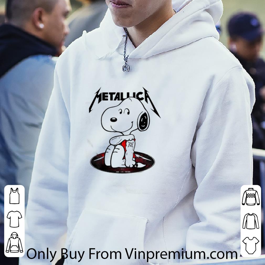 Official Disney Snoopy Metallica Band shirt