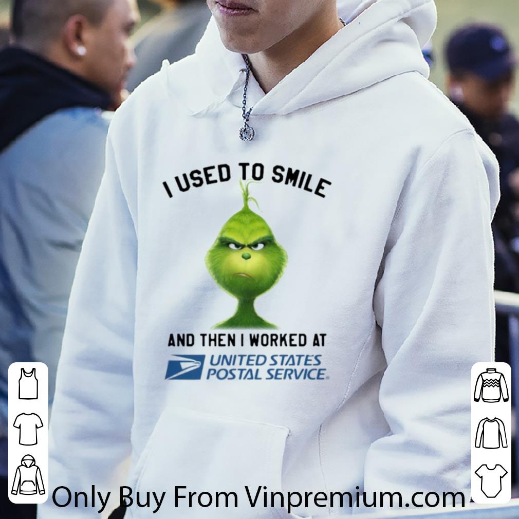 Hot Grinch I Used To Smile And Then I Worked At United States Postal Service shirt 7 Hot Grinch I Used To Smile And Then I Worked At United States Postal Service shirt