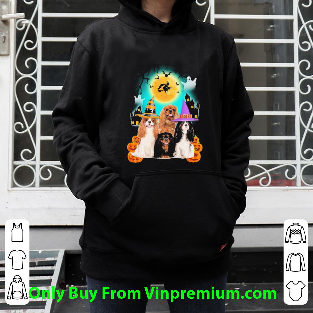 Nice Cavalier King Halloween Dog Lover shirt 7 Nice Cavalier King Halloween Dog Lover shirt