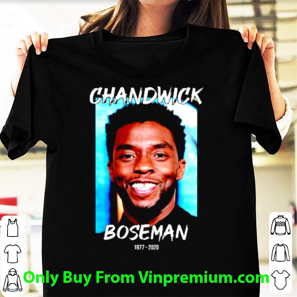 Original RIP Chadwick Boseman 1977 2020 Thank You For The Memories shirt 6