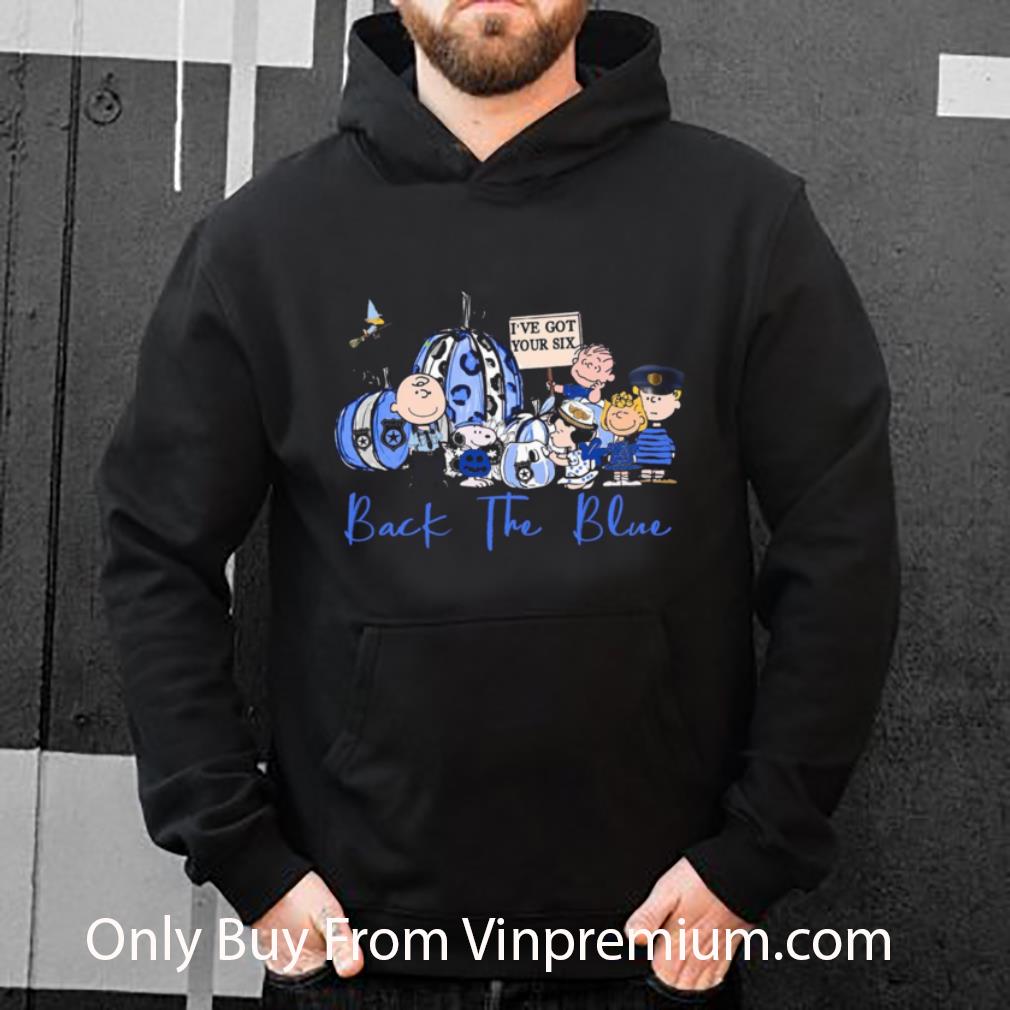 Great The Peanuts I’ve Got Your Six Back The Blue shirt