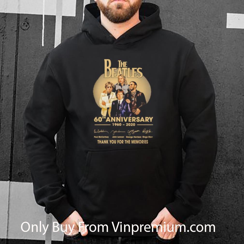 Great The 60th Anniversary 1960 2020 Thank You For The Memories Signatures shirt 7 Great The 60th Anniversary 1960 2020 Thank You For The Memories Signatures shirt
