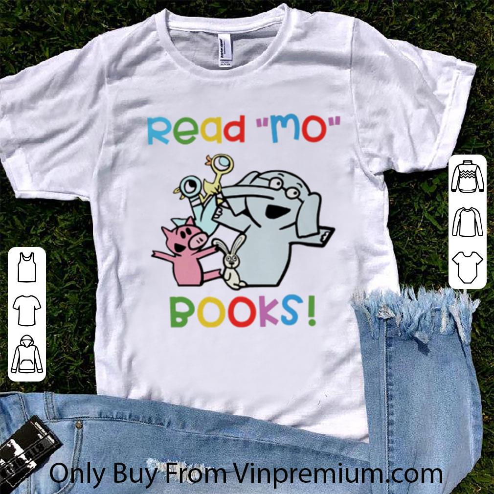 Official Pig Pigeon And Elephant Read Mo Books shirt 7