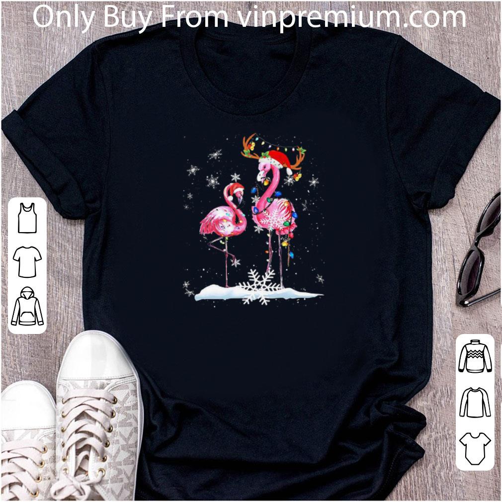 Official Flamingos Merry Christmas shirt 6