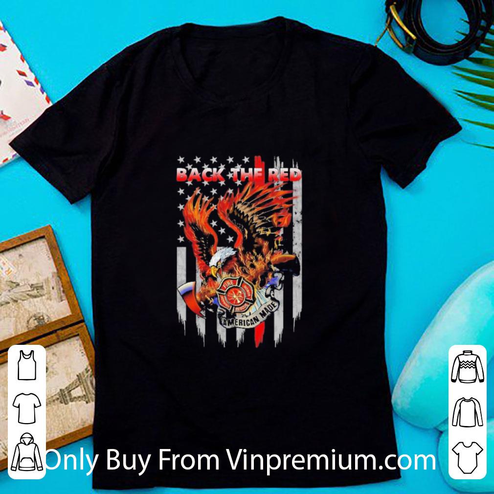Awesome Back The Red American Flag shirt 6