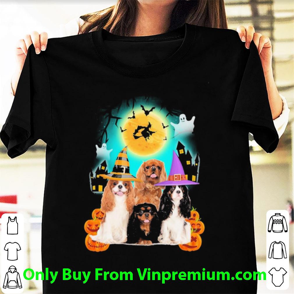 Nice Cavalier King Halloween Dog Lover shirt 6
