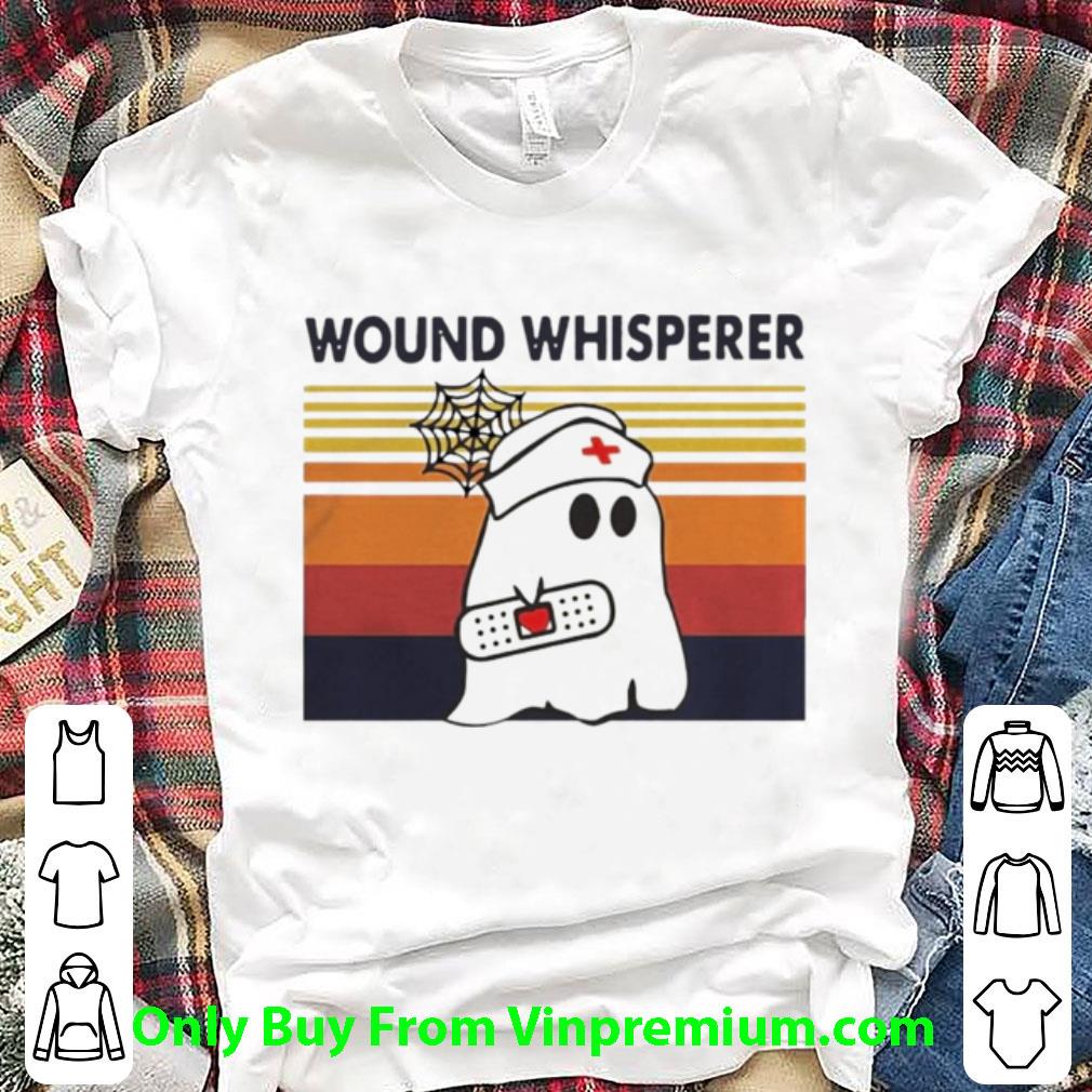 Original Nurse Ghost Wound Whisperer Vintage Retro shirt 7