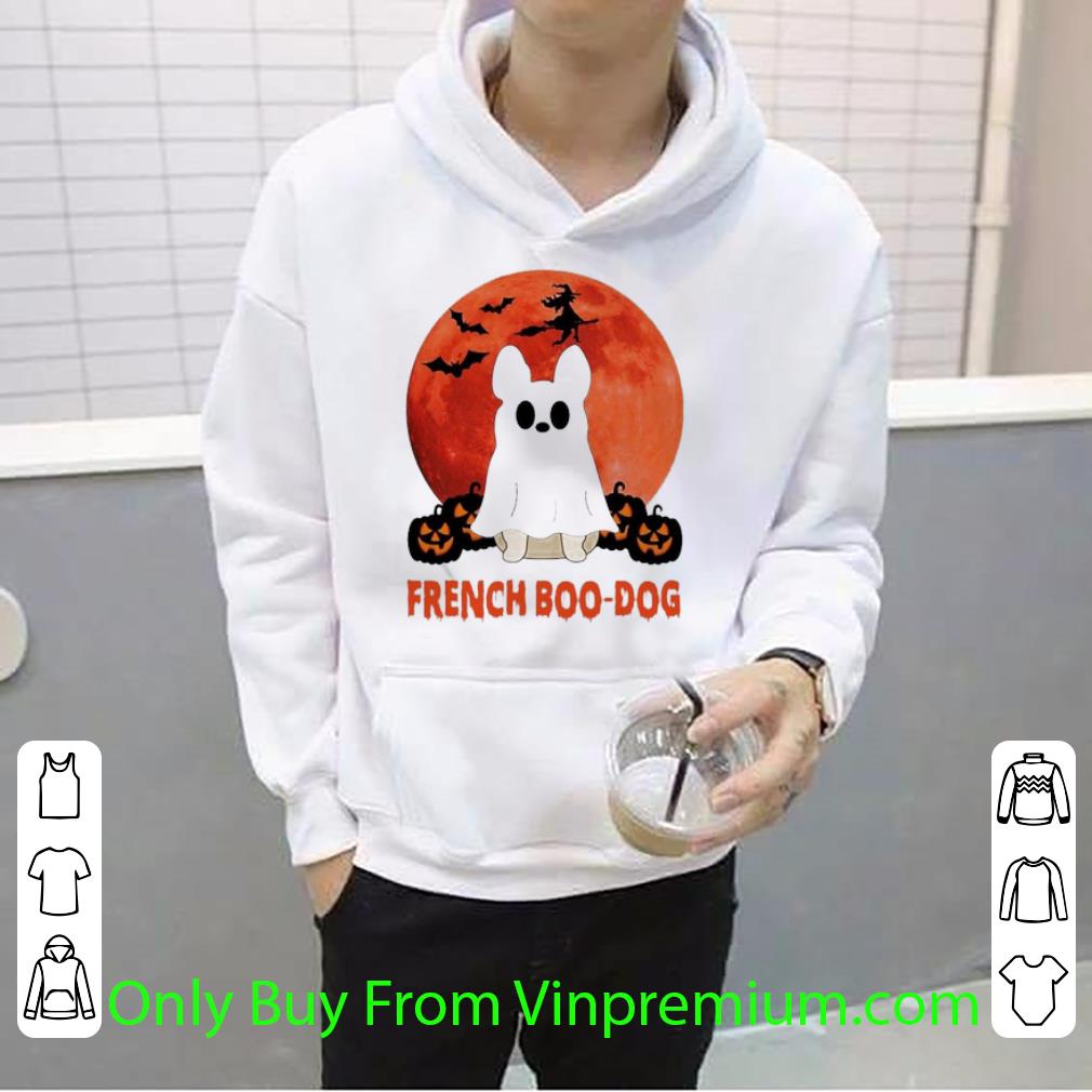 Top French Boo Dog Happy Halloween shirt