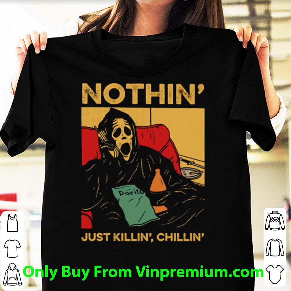 Premium Skeleton Nothin’ Just Killin’ Chillin’ shirt 6