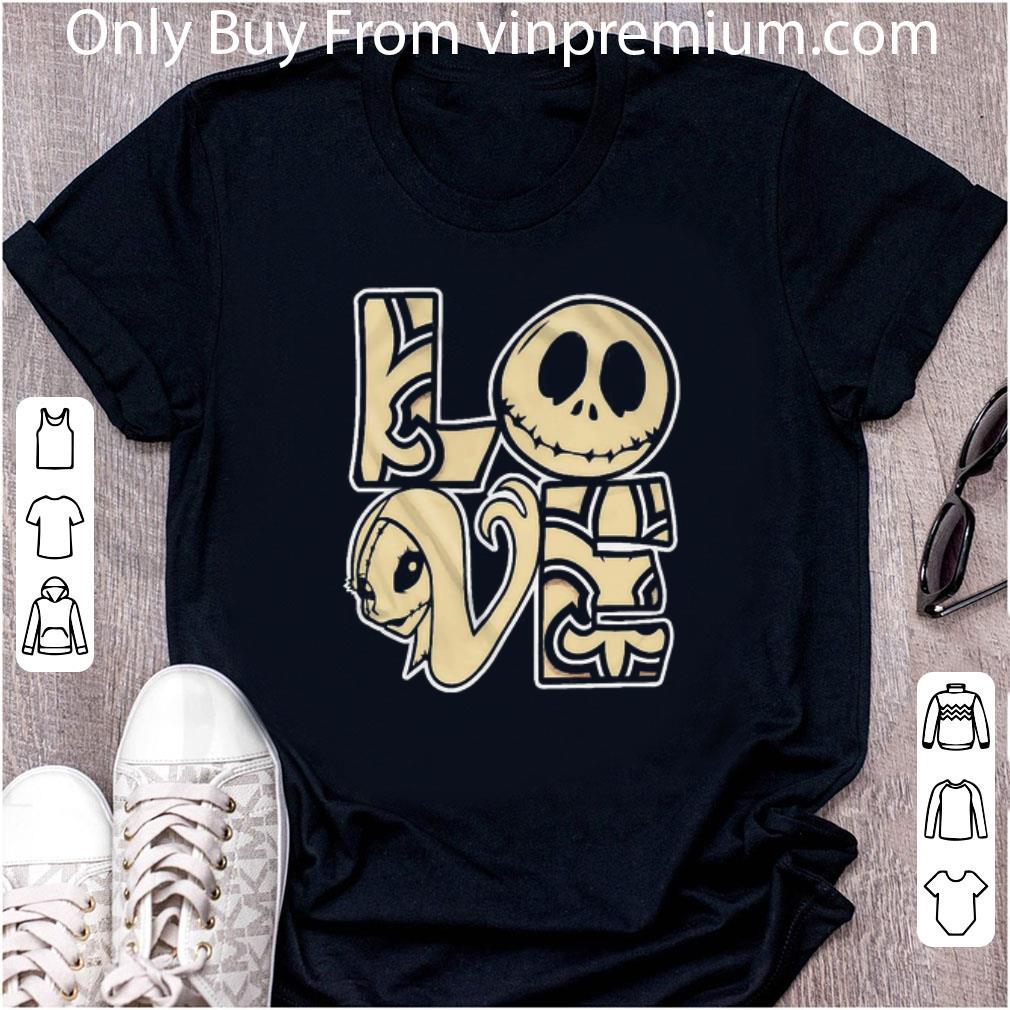 Official Love Jack Skellington And Sally shirt 6