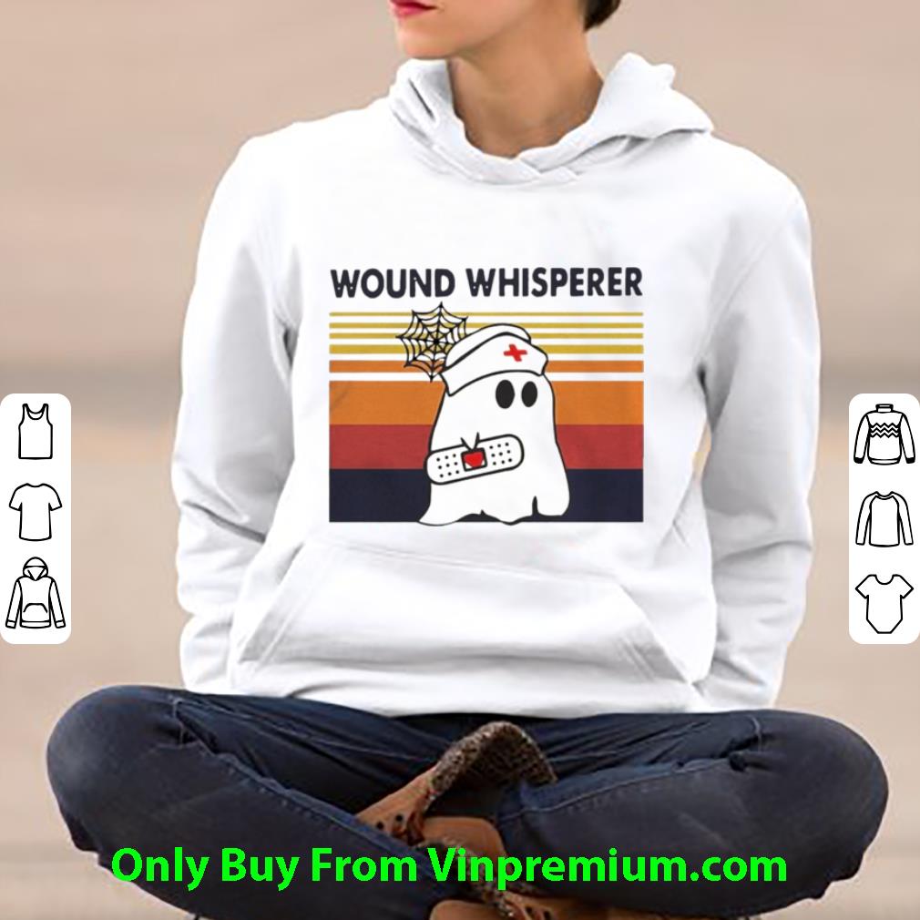 Original Nurse Ghost Wound Whisperer Vintage Retro shirt