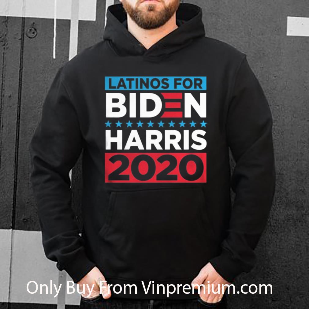 Awesome Latinos For Biden Harris 2020 Stars shirt