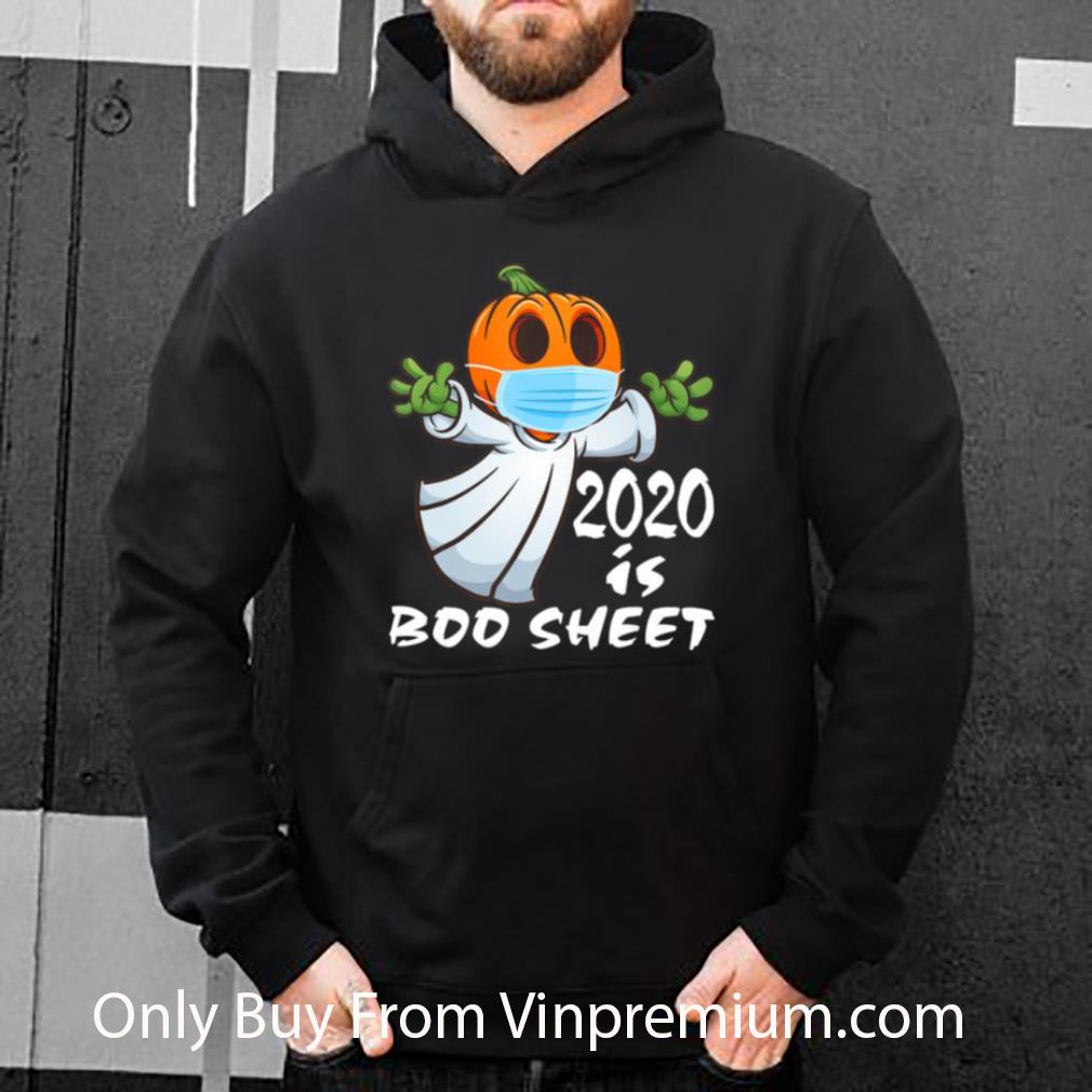 Great 2020 Is Boo Sheet Ghost In Mask Halloween shirt