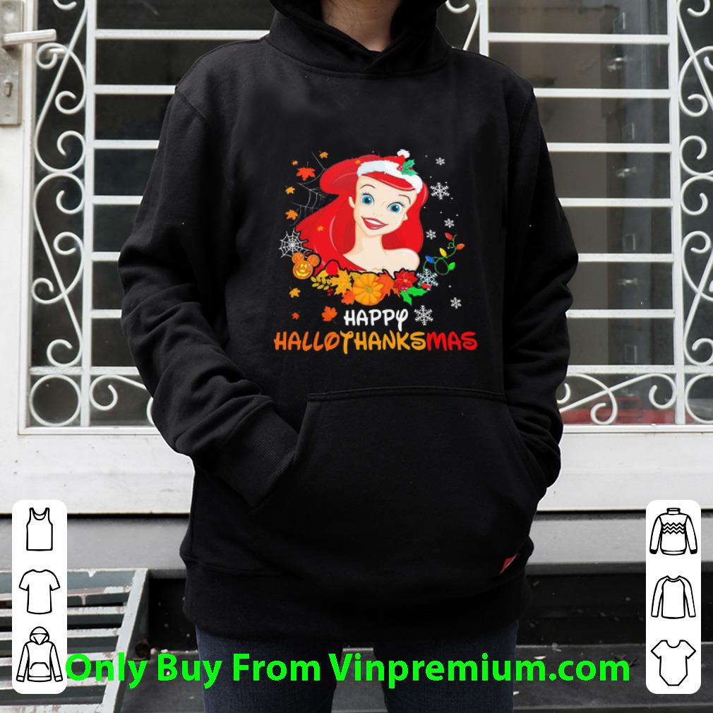 Original The Little Mermaid Ariel Happy Hallothanksmas shirt