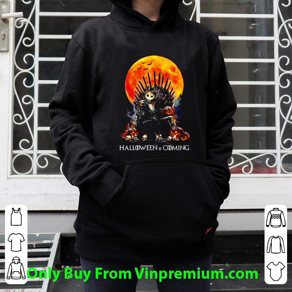 Nice Jack Skellington Halloween Is Coming shirt